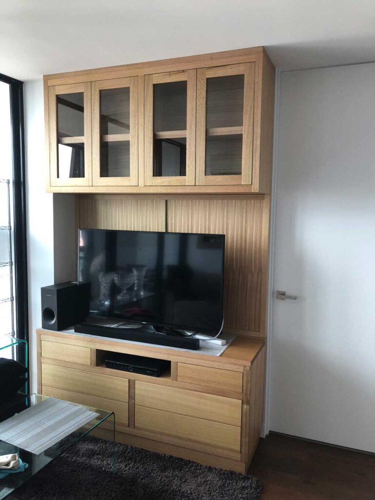 Tasmanian Oak Wall Unit